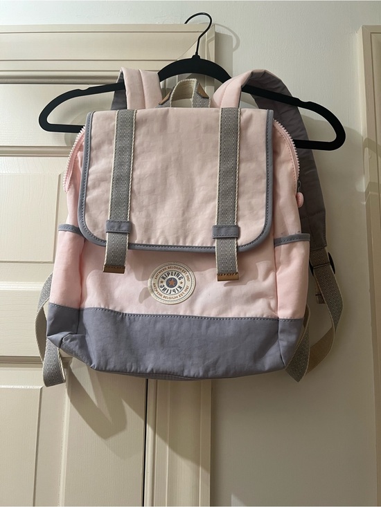 Kipling Handbags - Kipling Pink and Gray Everyday Backpack